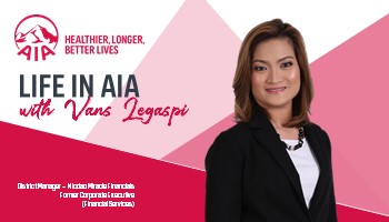 Life in AIA with Ms. Vanessa Legaspi