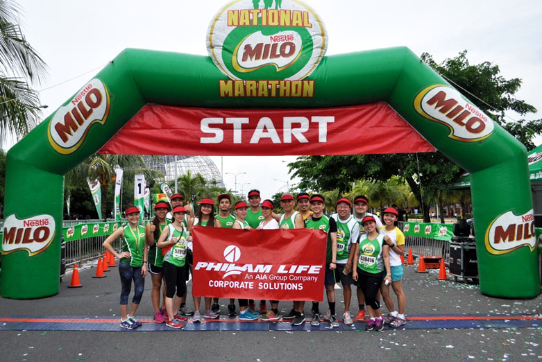 Philam Life at the 40th National Milo Marathon