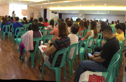 Philam Life parenting talk participants