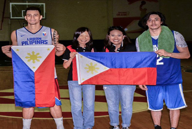 Ms. Mei Chee Shum - Philam Life Chief Marketing Officer, Ms. Michelle Villanueva - PAMI Head of Sales and Marketing with Gilas Pilipinas